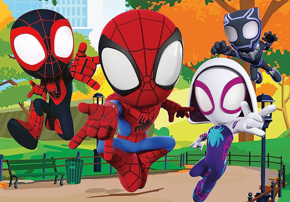 DOUBLE FACE Spidey & friends 104 - Buy Kids & Adult Puzzle