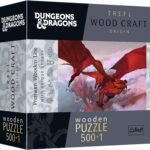 Ancient Red Dragon / Dungeons & Dragons. Wooden Puzzle