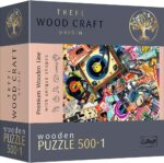 In the World of Music. Wooden Puzzle