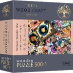 In the World of Music. Wooden Puzzle