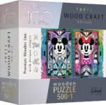 Mickey and Minnie Mouse - Special Edition. Wooden Puzzle