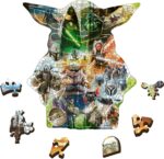 The Mysterious Grogu - Lucasfilm Star Wars The Mandalorian. Wooden Puzzle - Image 4