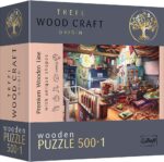 Treasures in the Attic. Wooden Puzzle