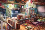 Treasures in the Attic. Wooden Puzzle - Image 2