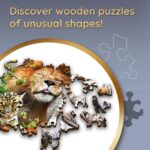 Wild Cats in the Jungle Wooden Puzzle - Image 3