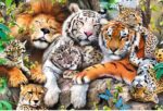 Wild Cats in the Jungle Wooden Puzzle - Image 6