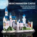 Neuschwanstein Castle 128 PCS - 3D - Image 2