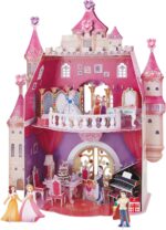 Princess Birthday Party 95 PCS+ 3D Princess Castle Crystal Gem Stickers 2 in 1 - Image 5