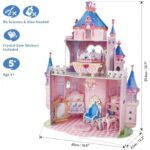 Princess Secret Garden 92 PCS + 3D Princess Castle Crystal Gem Stickers 2 in 1 - Image 2