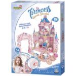 Princess Secret Garden 92 PCS + 3D Princess Castle Crystal Gem Stickers 2 in 1