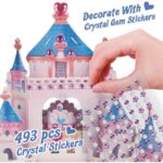 Princess Secret Garden 92 PCS + 3D Princess Castle Crystal Gem Stickers 2 in 1 - Image 5