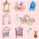 Princess Secret Garden 92 PCS + 3D Princess Castle Crystal Gem Stickers 2 in 1 - Image 7