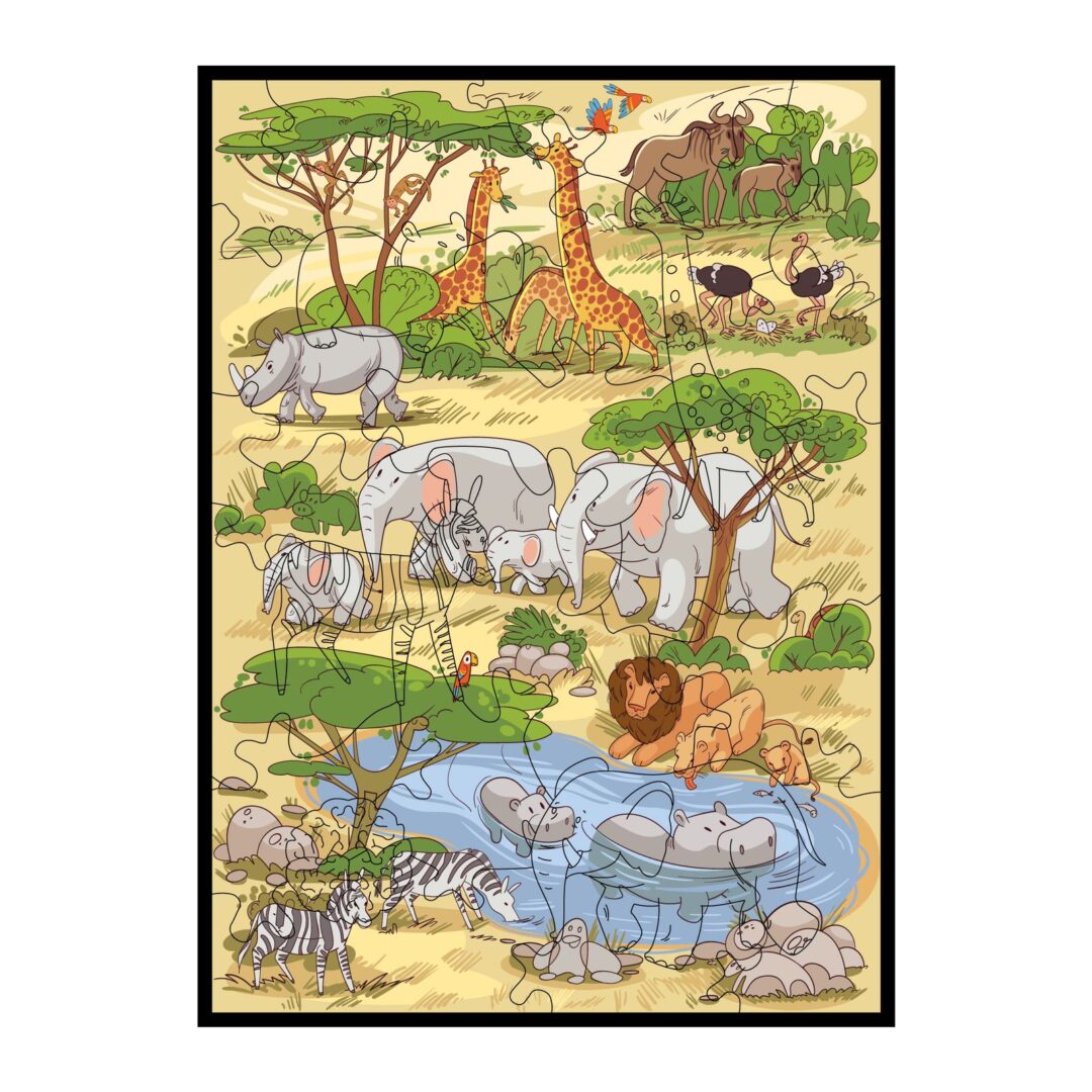 The Kids Puzzles ( 4 in 1) - Image 4