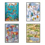 The Kids Puzzles ( 4 in 1)