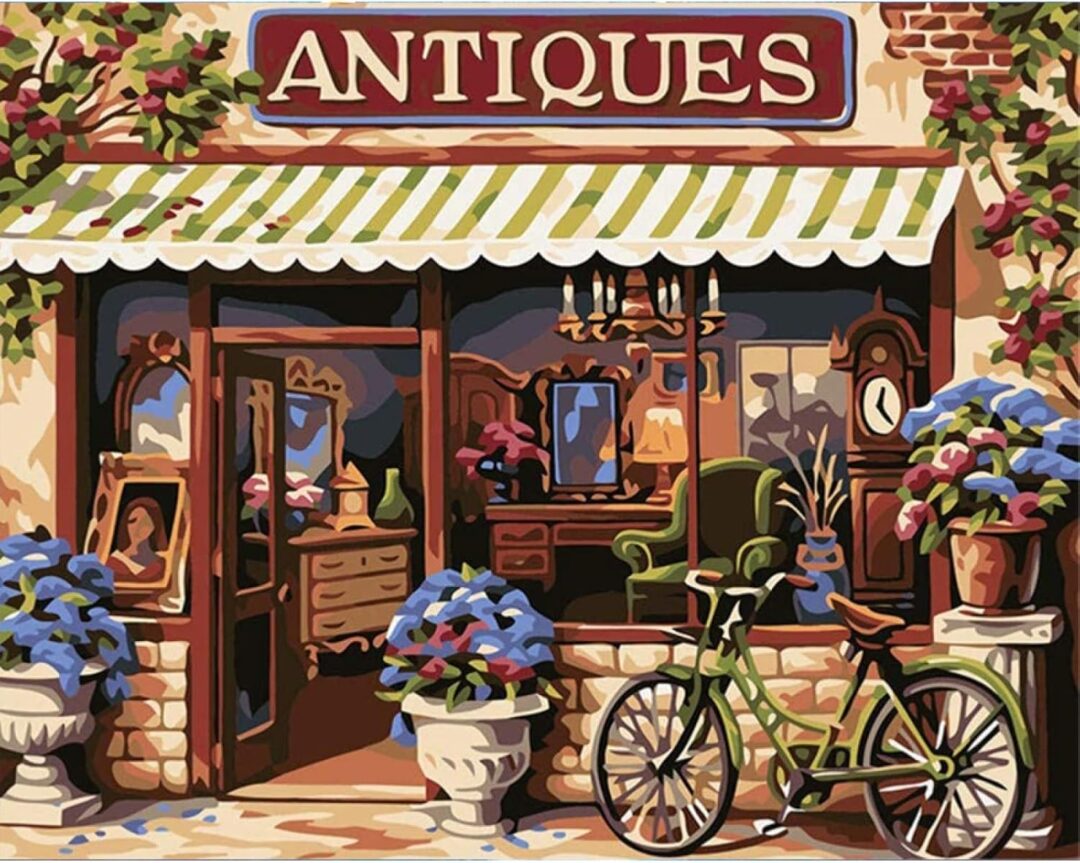 Antiques shop