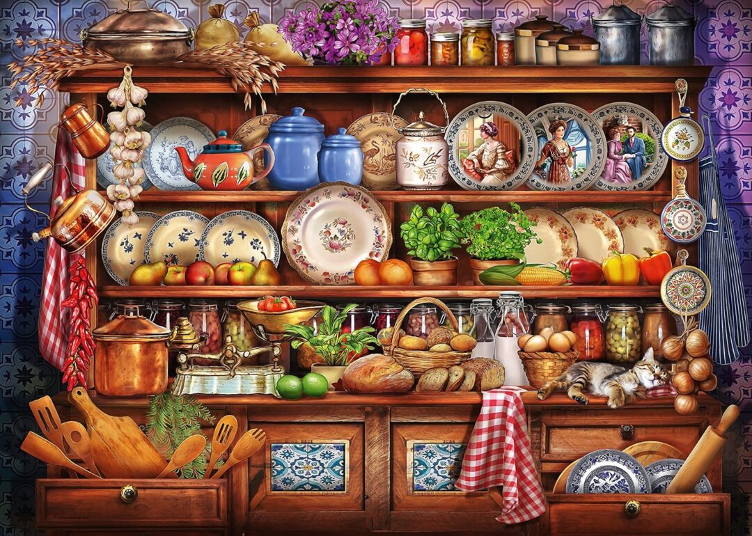 Mum's Kitchen Dresser