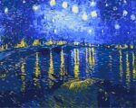 Starry Night on the Rhone River - Image 2