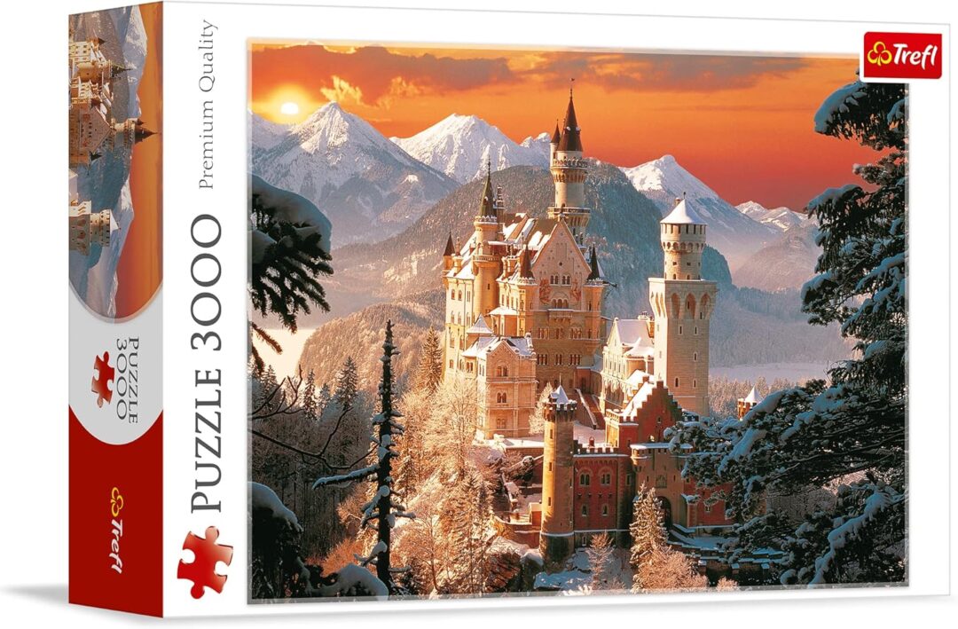 Wintry Neuschwanstein Castle, Germany