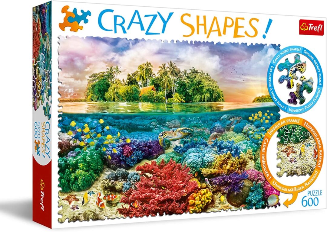 Tropical island - 600 PCs Crazy Shapes
