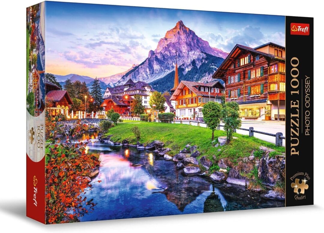 Alpine village, Switzerland Premium Plus