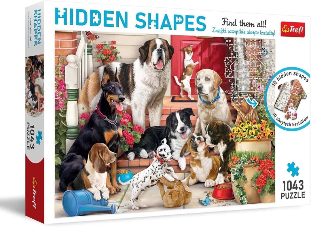 Doggy Fun -Hidden Shapes