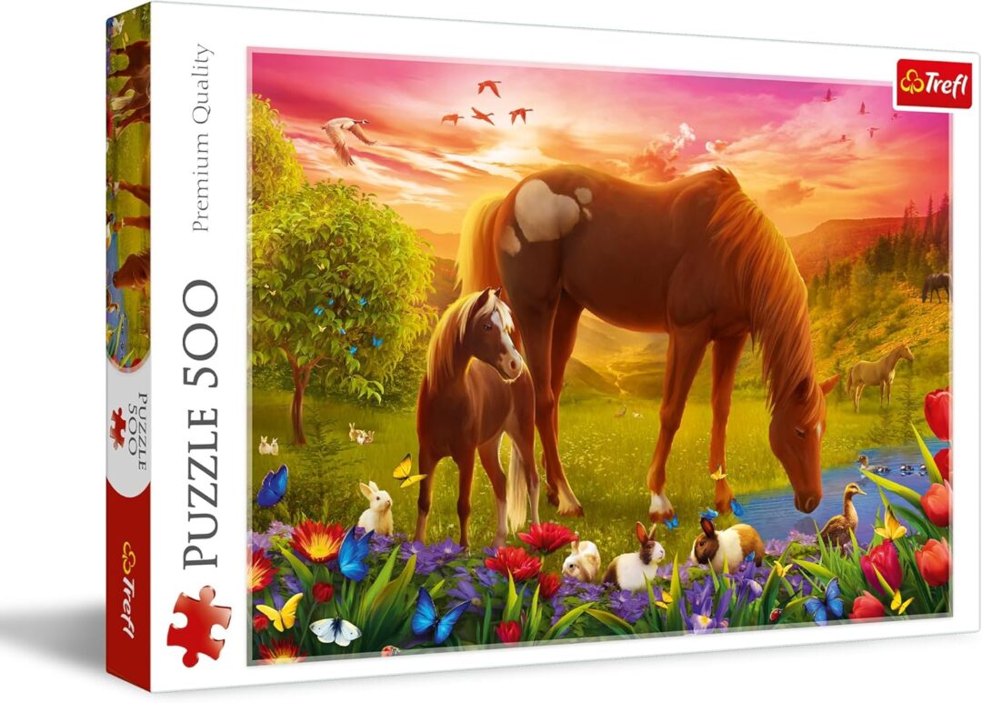 Horses in the Meadow