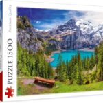 Lake Oeschinen, Alps, Switzerland