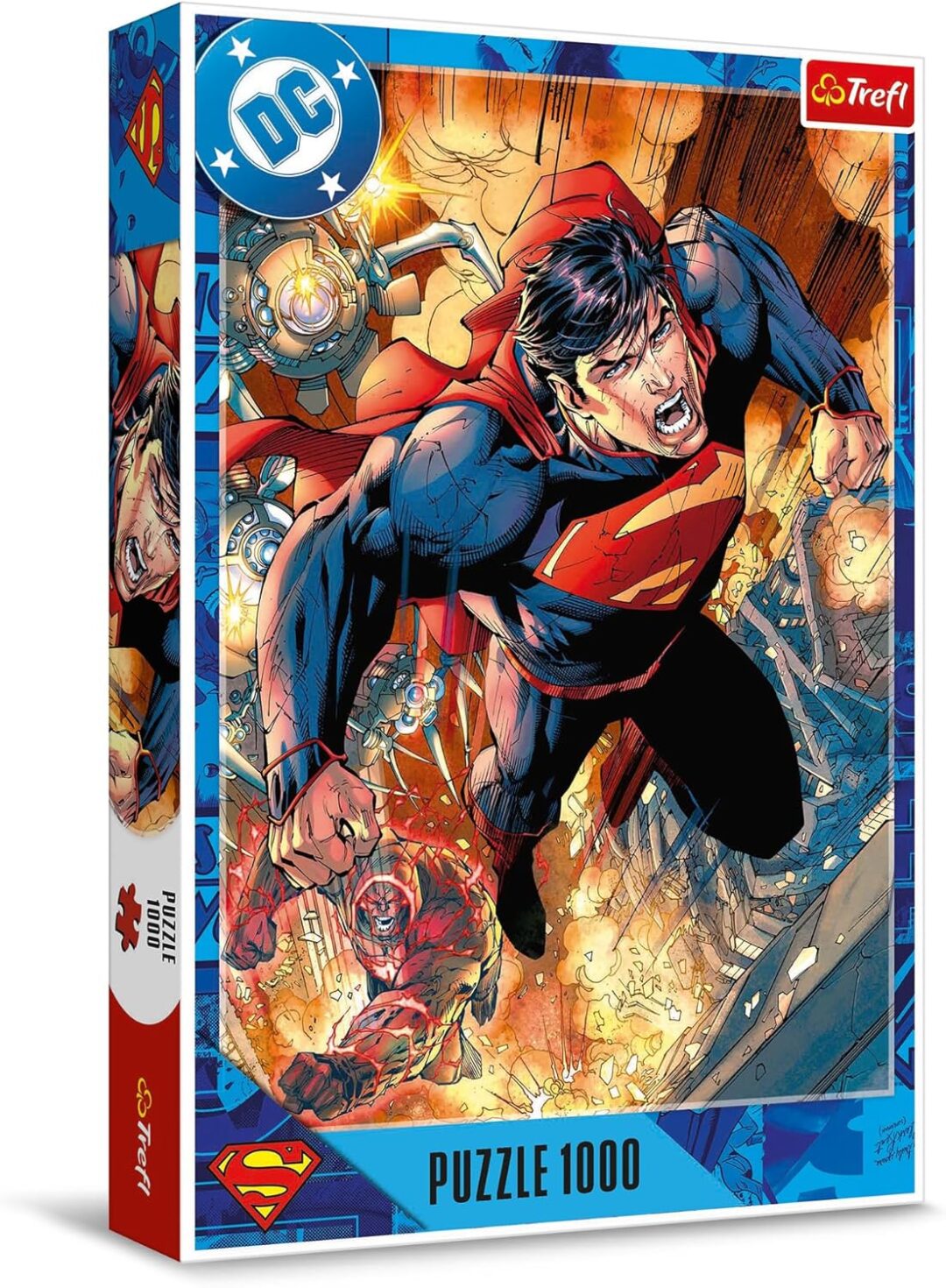 Superman in action