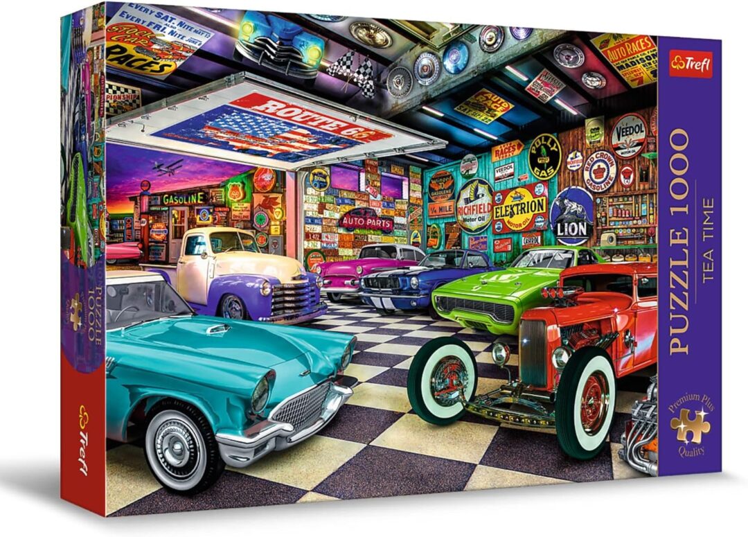 Tea Time Car Collectors Garage - Premium Plus