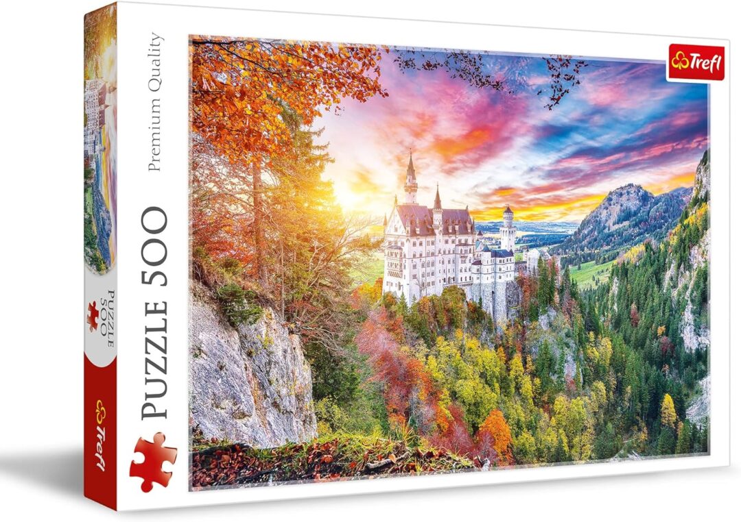 View of the Neuschwanstein Castle, Germany