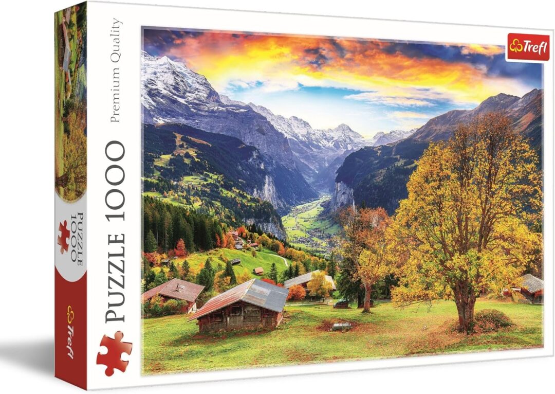 picturesque alpine village