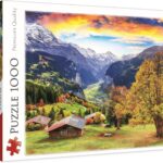 picturesque alpine village