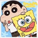 Shin-chan and SpongeBob