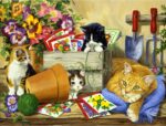 Little Bloomers Cat & Kittens - Image 4
