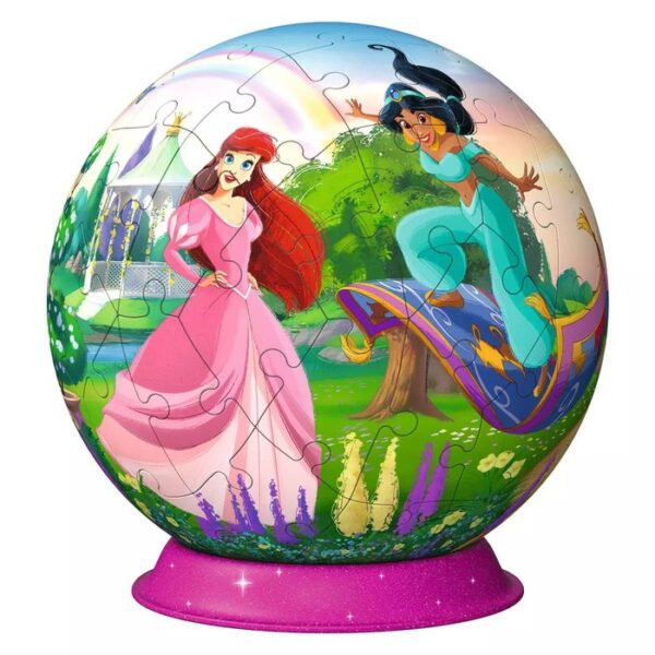 3D Puzzle Ball Disney Princess – finished puzzle image