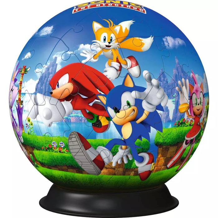 3D Puzzle Ball Sonic the Hedgehog – finished puzzle image
