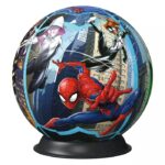 3D Puzzle Ball Spider-Man – finished puzzle image