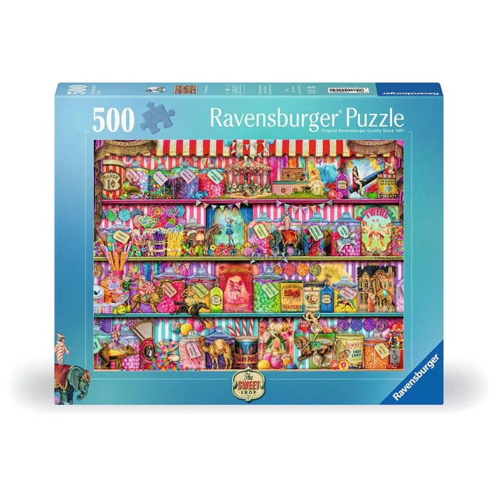 Aimee Stewart The Sweet Shop – 500 Pieces – Ravensburger puzzle box