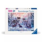 Arctic Wolves – 1000 Pieces – Ravensburger puzzle box