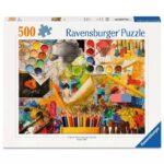 Art Studio – 500 Pieces – Ravensburger puzzle box