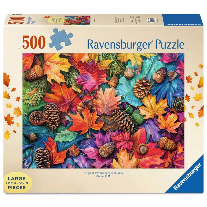 Autumn Riches – 500 Large Pieces – Ravensburger puzzle box