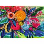 Color Burst – 500 Pieces – finished puzzle image