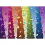 Colors on Colors Gradient – 1000 Pieces – finished puzzle image