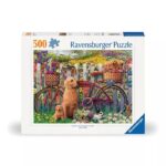 Cute Dogs in the Garden – 500 Pieces – Ravensburger puzzle box