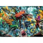 DC Aquaman Collector's Edition – 1000 Pieces – finished puzzle image