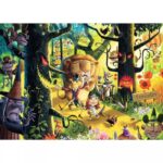 Dean MacAdam Lions and Tigers and Bears Oh My – 1000 Pieces – finished puzzle image
