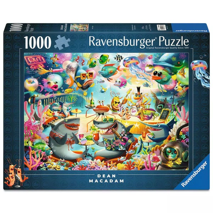Dean MacAdam Ocean Lounge – 1000 Pieces – Ravensburger puzzle box