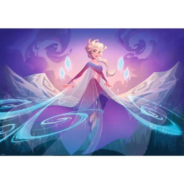 Disney Lorcana Elsa The Fifth Spirit – 300 Pieces – finished puzzle image