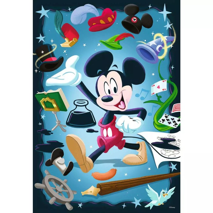 Disney Mickey Anniversary – 300 Pieces – finished puzzle image