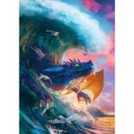 Dragon Race – 1000 Pieces – finished puzzle image